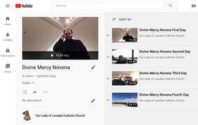 PictureDivine Mercy Novena Youtube Playlist Link